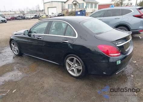 2017 Mercedes-Benz C 300 Sport 4Matic from USA, damaged, VIN 55SWF4KB8HU195260